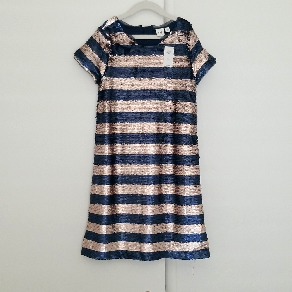 Girls Sequined Party Dress